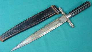 19th Cen Spanish Toledo Dagger Knife Sword Bayonet  