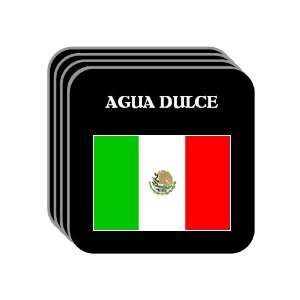  Mexico   AGUA DULCE Set of 4 Mini Mousepad Coasters 