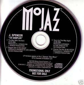 SPENCER 1995 CD Sampler RARE PROMO 4tracks J mojazz  