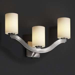 Bend Fusion Three Light Wall Sconce Shade Option Hour Glass, Shade 