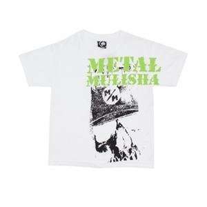  Metal Mulisha Youth Disappear T Shirt   Small/White 
