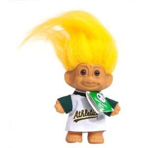  My Lucky Mini Oakland Athletics Baseball Troll Doll Toys 