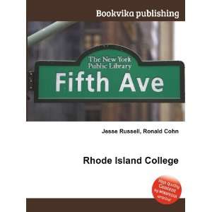  Rhode Island College Ronald Cohn Jesse Russell Books