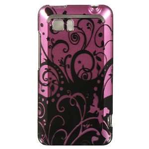   phone case with black swirl design for the HTC Vivid 