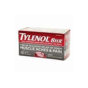  Tylenol 8Hr Muscle Ache & Pain   1 Pack Health & Personal 