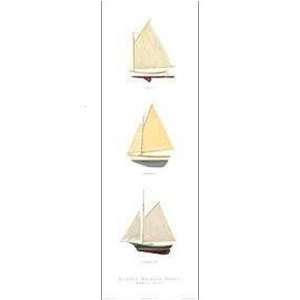 Classic Wooden Boats Poster Print