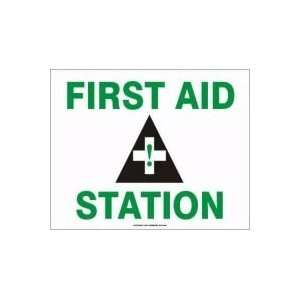   First Aid Station With Graphic 10 X 14