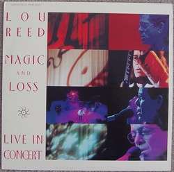 LOU REED Magic and Loss Live in Concert 1992 Laserdisc  