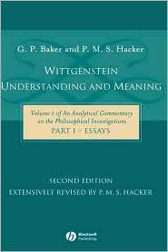   Part I Essays, (1405101768), G. P. Baker, Textbooks   