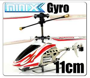 11cm GYRO 6025 1 Metal 3.5CH Micro Mini X RC Helicopter  