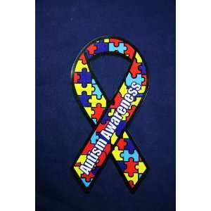  Autism Ribbon Magnets (Small, Retail) 