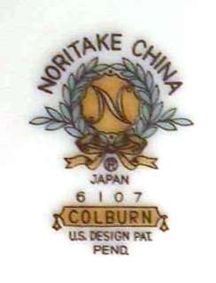 Noritake China COLBURN 6107 Cup and + Saucer Set  
