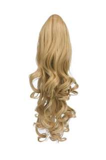 20 HAIRPIECE PONYTAIL EXTENSION FLICK CURLY WAVY MANY COLOURS STYLES 