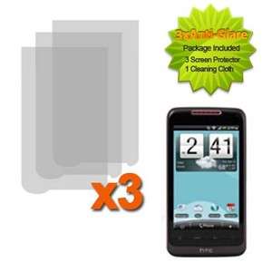 For HTC Merge ADR6325 Cell Phone 3x Anti Glare LCD Film Guard Screen 