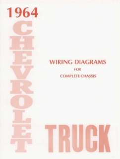 CHEVROLET 1964 Truck Wiring Diagram 64 Chevy Pick Up  