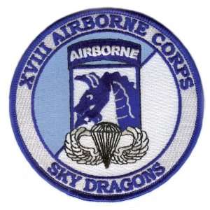  18th Airborne Corps Patch with Jump Wings 