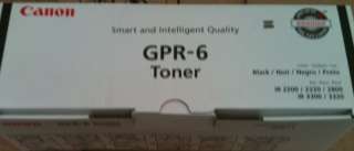 GPR 6 (6647A003AA) Black Toner Cartridge  