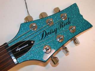 DAISY ROCK Rebel Rockit Supernova Guitar, Astral Blue, 14 6730  