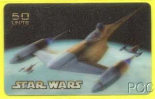STAR WARS 2000 Lenticular San Marino Phone Card (6)  