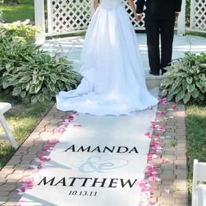   Gifts and Favors Flourish Aisle Runner