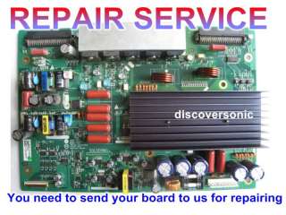 REPAIR SERVICE LG 42PC1DA HAS SOUND NO PICTURE  