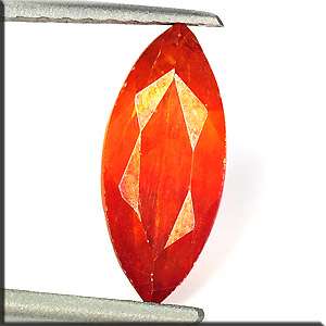 90 Cts AAA FANTA ORANGE RED NATURAL MEXICAN FIRE OPAL  