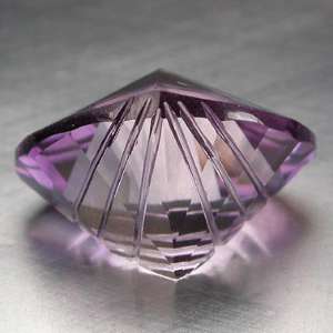 13.10cts  Natural AAA Violet Purple Amethyst Fancy Cut  