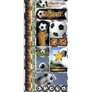  Name Of The Game Cardstock Stickers 5 1/2 Inch by 11 1/2 