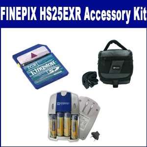  Fujifilm FinePix HS25EXR Digital Camera Accessory Kit 