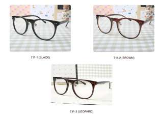   Stylish Fashion Eyeglasses Frame 711 1 BLACK DEMO LENS INCLUDED  