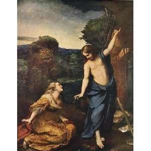   Inch, painting name Noli me Tangere, By Correggio 