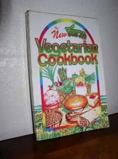 The New Farm Vegetarian Cookbook by Bates & Hagler (PB 9780913990605 
