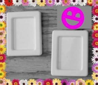 Tupperware~Lot of 2~Picture Frames~Magnets~White~NEW  