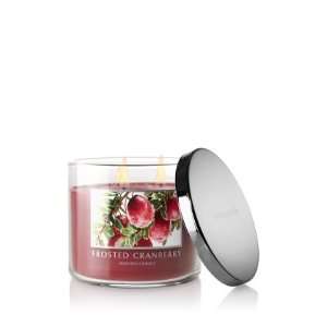 Bath and Body Works Slatkin & Co. FROSTED CRANBERRY Scented Candle 14 