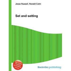  Set and setting Ronald Cohn Jesse Russell Books