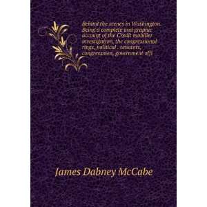   congressmen, government offi James Dabney McCabe  Books