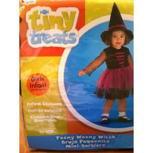  Tiny Treats Girls Infant Teeny Weeny Witch Costume Size 