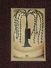 PRIMITIVE COUNTRY WILLOW TREE Single Switch plate Cover