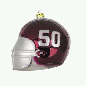  BSS   Alabama Crimson Tide NCAA Glass Football Helmet 