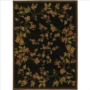   First Lady Dreams And Dogwood Old Republic Black Contemporary Rug