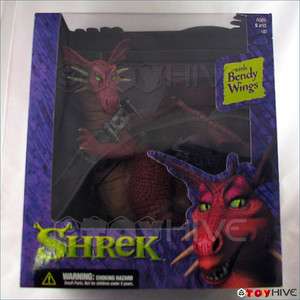 Shrek Dragon with Bendy Wings McFarlane Toys worn box  