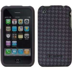  New Speck Houndsooth Gray Fitted Case for iPhone 3G 3GS Electronics