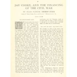   Jay Cook & Financing of Civil War Seven Thirty Loan 