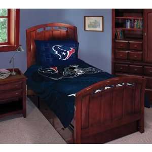 Houston Texans NFL Comforter Set (Twin/Full) Sports 