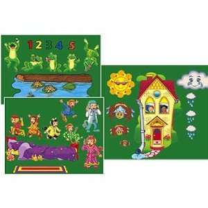  Favorite Chants Flannel Board Set Toys & Games