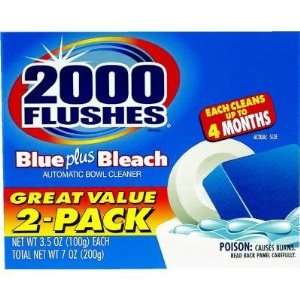  WD40 W40 20808 2000 Flush Twin Pak Blue With Bleach