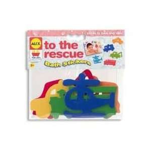  Tub Joy   To The Rescue Bath Stickers Toys & Games