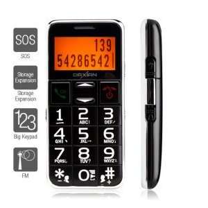 com Senior Citizen   1.8 Inch Bar Phone (FM  Player) Cell Phones 