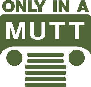 M151 MUTT Jeep logo decal sticker M151A2 M38 m38a1  