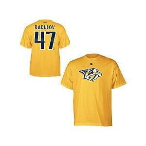 Reebok Nashville Predators Alex Radulov Player Name & Number T shirt